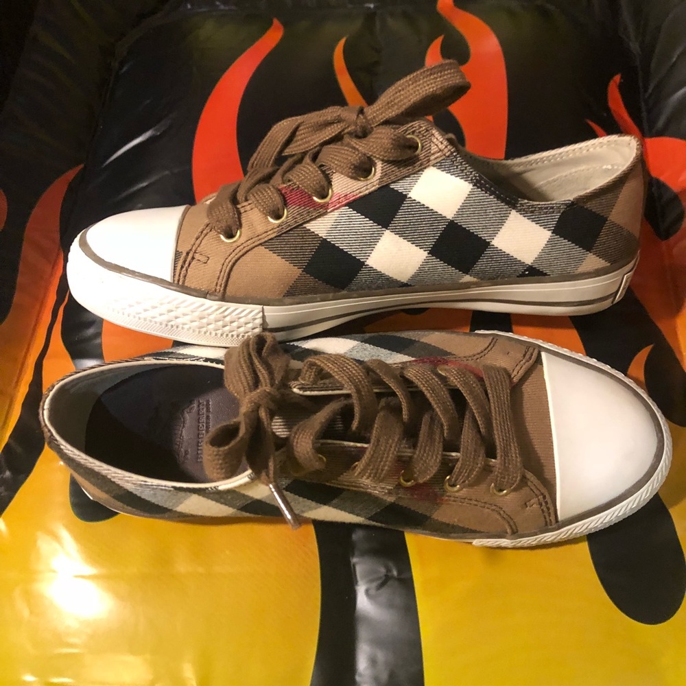 Burberry nova check sneakers
